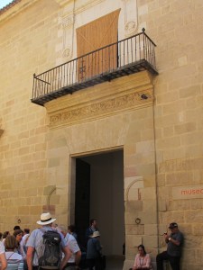 Malaga, entrance to Museo Picasso - photo @SandraDanby
